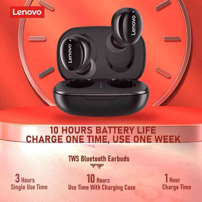 Lenovo H301 TWS Wireless Earphones Noise Reduction HiFi Bass Touch Control Stereo Mini Sports Headset